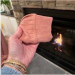 BKE  Pink Long Sleeve Lace-Up Tee Photo 14