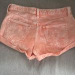 Free People Orange  jeans shorts Photo 3