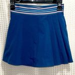 Calme Skort Womens XSmall Skirt Shorts Tennis Gym Active Blue Preppy Size XS Photo 0
