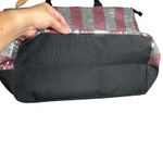 Victoria's Secret Pink Silver Sequin Stripe Tote Bag Limited Edition Weekender Photo 5
