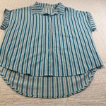 Jon & anna  Casual Striped Button-Up Contemporary Blouse Photo 6