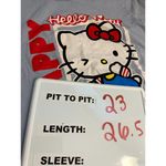 Sanrio  Hello Kitty Hybrid Apparel Happy Graphic Shirt Women's Size XL Photo 1