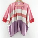 Anthropologie  Hei Hei Colorblock Cardigan Coverup Sweater One Size Dolman Sleeve Photo 0