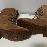 UGG  Tan Winter Rain Boots with Fuzzy Lining Photo 3