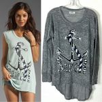 Lauren Moshi Revolve  Sailor Serpent Anchor Tee Tuinc Limited Edition Small Photo 1
