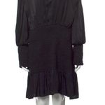Farm Rio Black Heart Neckline Mini Dress Photo 4