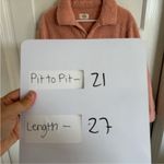 Marine layer  pink Eden Sherpa Overshirt jacket size small. Photo 10