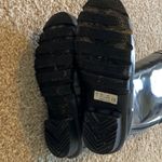 Hunter Black Winter Rain Boots High Shine Waterproof Photo 6