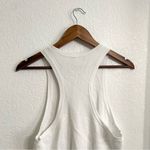 Abercrombie & Fitch Womens Tank Bodysuit White Sleeveless High Neck Size XL Photo 3