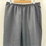 Alfred Dunner Classics Black Pull-On Elasticized Waist Wide Leg Pants Size 16W Photo 1