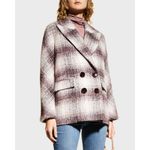 Veronica Beard Veronica Beard Deena Plaid Double-Breasted Dickey Coat Photo 2