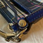 Coach : Navy & Pink Tartan Plaid Crossbody Bag- Silver Tone Photo 9