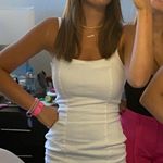 H&M White Denim Bodycon Dress Photo 0