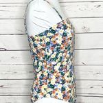 SheIn  Floral High Cut Cami Bodysuit Size Medium Photo 4