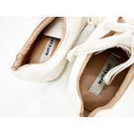 Matt & Nat Maia White Vegan Faux Leather Lace Up Espadrille Sneakers Size 9 Photo 4