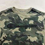 Champion Green Camo Pullover Sweatshirt M Photo 1