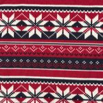 L.L. Bean 1/4 Zip Pullover Top Womens S Fair Isle Red Gray Cottagecore Gorpcore Size XS Photo 5