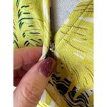 Dress Forum  Wrap Dress Womens M Yellow‎ Floral Tropical Short Sleeve Mini Photo 7