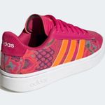 Farm Rio 💕ADIDAS x 💕 Grand Court Alpha Cloudfoam Comfort Tennis Shoes ~ 9 NWT Photo 4