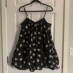 Free People  In A Bubble Mini Dress - Size M - Black -‎ NWT Photo 4