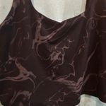 All In Motion Sports Bra Medium Support Marble Print Workout Top XL Photo 4