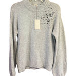 A New Day  Mock Turtleneck Sweater Gray Sz XS NWT Photo 0