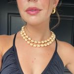 Free People Vintage Marvella Single Strand faux Pearl Necklace Photo 0