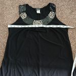 Taboo black sequined midi dress size XL Photo 10