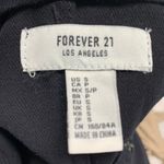 Forever 21  Black Denim Overall Dress Sz Small Photo 7