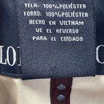 London Fog Vintage Women's XL Tan Mid Trench Coat w/ Belt Pink Silky Lined Print Photo 10