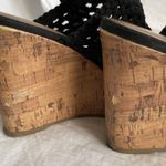 Mudd Black with cork wedged heels Photo 2