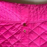 Lilly Pulitzer Quilted Pink Getaway Vest with Sea Blue Private Island Lining S Photo 7