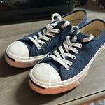 Converse  + Jack Purcell - the one with the wedge. Women’s 7 Navy sneakers Photo 0