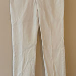 Charter Club  Lexington Straight Pants 8P White Stretch Cotton Petite Jeans Photo 0