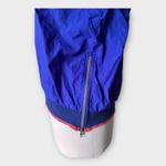 Nike Vintage 90s International Half-Zip Windbreaker Jacket Blue Pink Size M Photo 7
