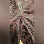 Anthropologie The Essential Foil-Printed Tuxedo Women’s Black Trousers Size 2 Photo 15