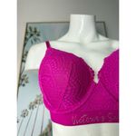 Victoria's Secret Victoria’s Secret Pink Lace Padded T-Shirt Push Up Full Coverage Bra 38C Photo 2