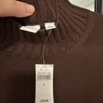 Gap  Brown and White Striped Women's Sweatshirt Photo 4