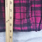 Columbia  Full Zip Fleece Sweater Jacket Women's Size Medium Pink Plaid Photo 10
