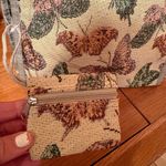 Vintage Butterfly Tapestry Tote Bag with coin Pouch Gray Photo 2