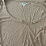 L'Agence L’agence Brown Ribbed Long Sleeve Photo 1