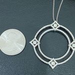 Brighton  “Illumina” Diamond Ring Pendant Necklace 12g Photo 2