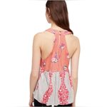 Free People Dream Darlin Floral Patchwork Tank Top Size Small EUC Photo 1