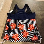 Summer Mae Floral Tankini Swimdress Tummy Control Tankini top Photo 5