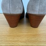 Nine West  Tristan boots women's 8.5 ankle western tan suede leather block heel Photo 4