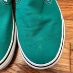 Vans WOMENS TEAL SLIP ON SNEAKERS Photo 6
