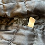 wilson's leather Wilsons Vintage 100% Leather Faux Fur Belted Long Coat Size L Photo 6