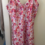 Jolie & Joy Silky Mini Dress Pink Size M Photo 0