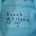 Frank & Eileen  Womens Green Chic Feminine Cotton Oversized Hoodie Size Medium Photo 4