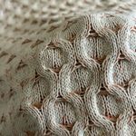 Knox Rose  Cream Off-the-Shoulder Sweater with Chunky Knit Photo 10